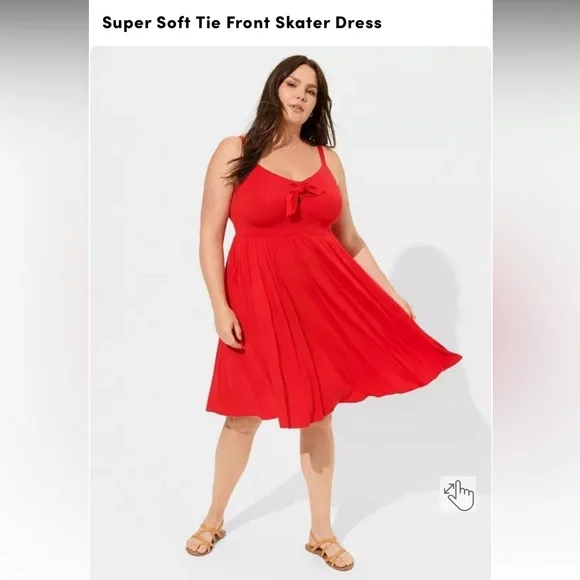 Torrid Super Soft Skater Dress - Picture 5 of 5